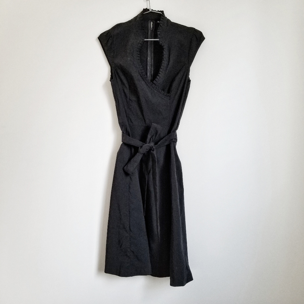 90s Vintage: Black dress, Le Chateau